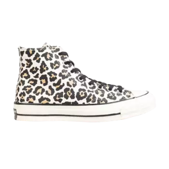 Кроссовки Converse Chuck 70 Hi 'Leopard Print', коричневый