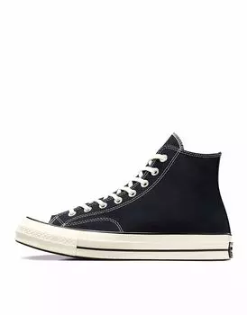 Кроссовки Converse Chuck 70 Hi Wide Fit черного цвета