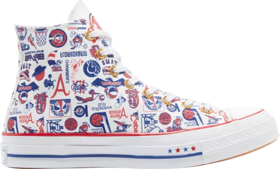 Кроссовки Converse Chuck 70 High ABA, белый