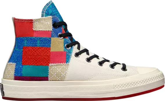 Кроссовки Converse Chuck 70 High Chinese New Year - Patchwork, кремовый