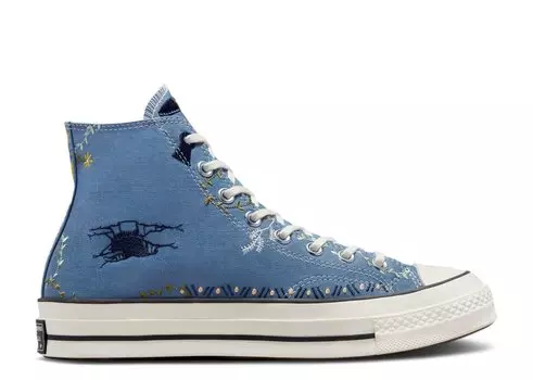 Кроссовки Converse Chuck 70 High 'Cowboy Embroidery', синий