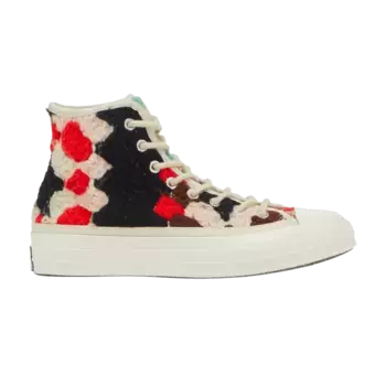 Кроссовки Converse Chuck 70 High Crochet Blankets, разноцветный