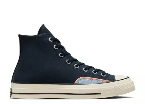 Кроссовки Converse Chuck 70 High, цвет 90s Sport Black Blue