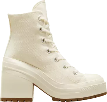 Кроссовки Converse Chuck 70 High De Luxe Heel Egret, кремовый
