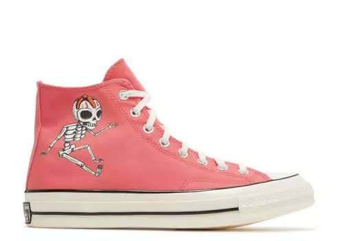 Кроссовки Converse Chuck 70 High 'Dia De Los Muertos - Pink', розовый