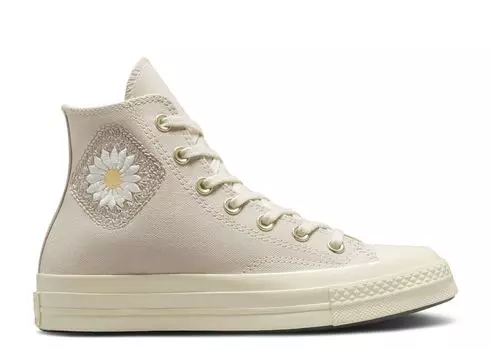 Кроссовки Converse Chuck 70 High 'Festival Florals', кремовый