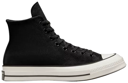 Кроссовки Converse Chuck 70 High 'Heritage Color Suede - Black Bite The Dust', черный