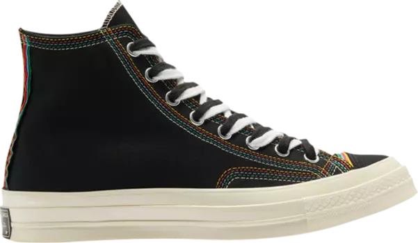 Кроссовки Converse Chuck 70 High Layers - Black, черный