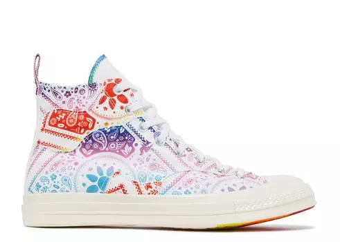 Кроссовки Converse Chuck 70 High 'Pride', белый