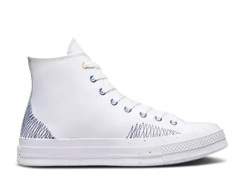 Кроссовки Converse Chuck 70 High 'Stitched', белый