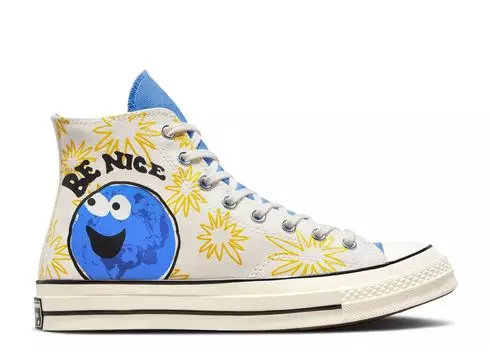 Кроссовки Converse Chuck 70 High 'Sunny Floral - Be Nice', белый