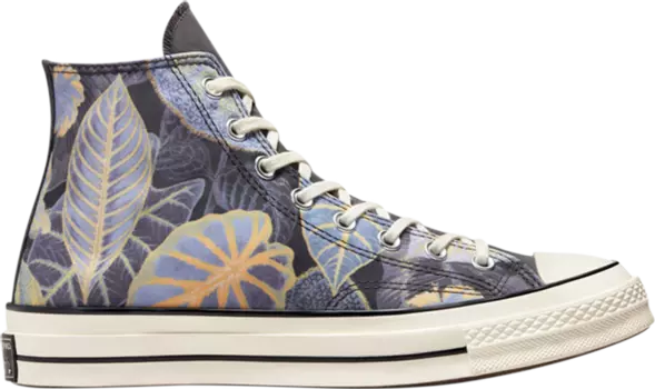 Кроссовки Converse Chuck 70 High Tropical Leaf, серый