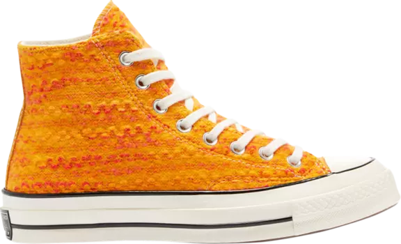 Кроссовки Converse Chuck 70 High Warm At Heart - Gold Dart, желтый