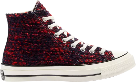 Кроссовки Converse Chuck 70 High Warm At Heart - Obsidian Pink, синий