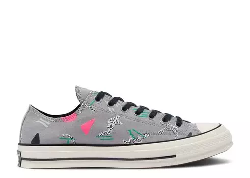 Кроссовки Converse Chuck 70 Low 'Archive Skate Print - Dolphin', серый