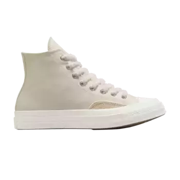 Кроссовки Converse Chuck 70 Luxe High Light Dune Fuzzy Laces, кремовый