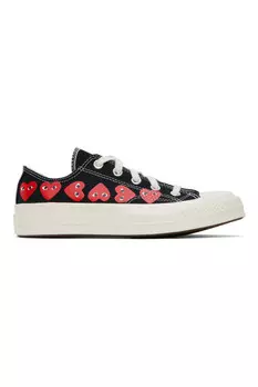 Кроссовки Converse Chuck 70 Multi Heart Comme Des Garons Play, черный