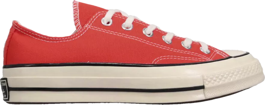 Кроссовки Converse Chuck 70 Ox Red Ivory, красный