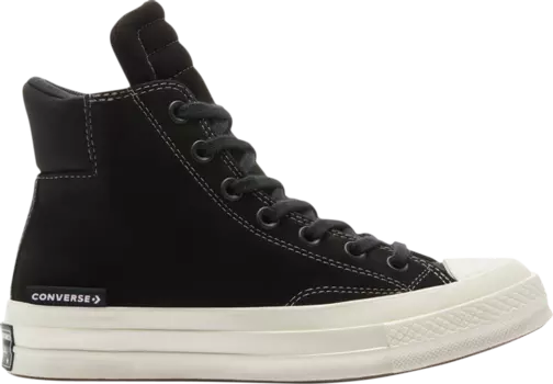 Кроссовки Converse Chuck 70 Padded Collar High Anodized Metals - Black, черный