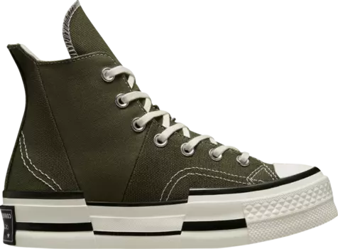 Кроссовки Converse Chuck 70 Plus High Utility Egret, зеленый