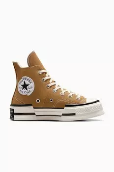 Кроссовки Converse Chuck 70 Plus, коричневый