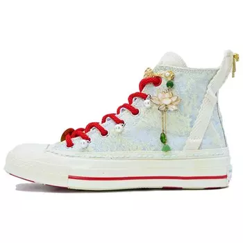 Кроссовки Converse Chuck 70 Skateboarding Shoes Unisex High-top Golden, Blue, Red, красный