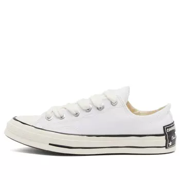 Кроссовки Converse Chuck 70 Sketch Ox, цвет White, Black & Egret