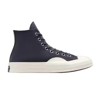 Кроссовки Converse Chuck 70 Textured High Plum Cove, серый