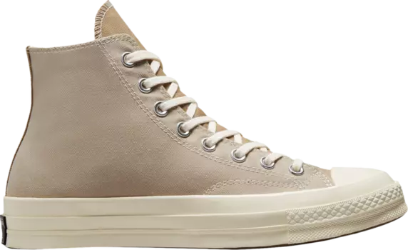 Кроссовки Converse Chuck 70 Tri-Panel High Beach Stone Oat Milk, кремовый