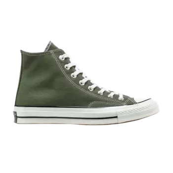 Кроссовки Converse Chuck 70 Vintage Canvas Hi Top 'Olive', зеленый