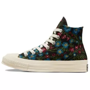 Кроссовки Converse Chuck 70 Women's High 'Floral Tapestry', черный