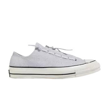 Кроссовки Converse Chuck 70 Zip Ox 'Pure Platinum', серебряный