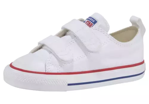 Кроссовки Converse "CHUCK TAYLOR ALL STAR 2V - OX", на застежке-липучке, белый