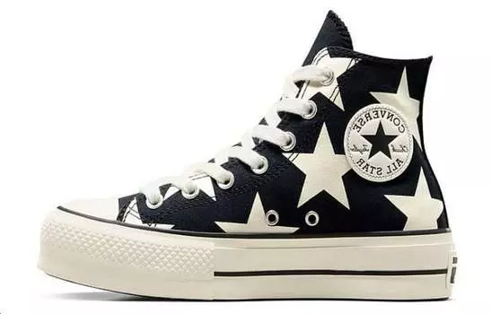 Кроссовки Converse Chuck Taylor All Star Canvas Женские, Белый черный