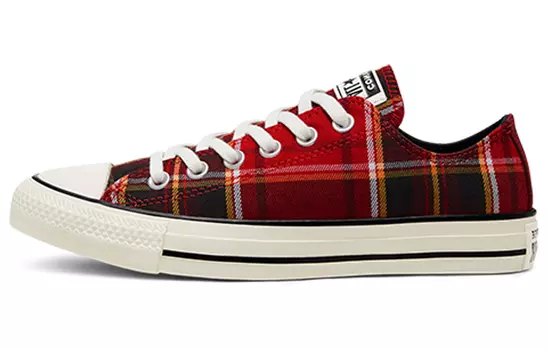 Кеды Converse Chuck Taylor All Star Canvas Shoes Women's Low-Top Red Black