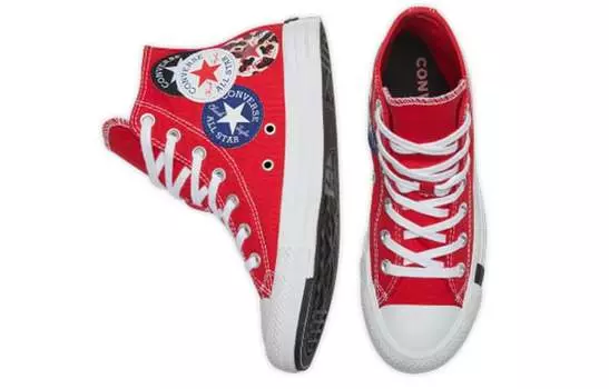 Кеды Converse Chuck Taylor All Star Hi Logo Play University Red