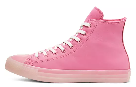 Кеды Converse Neon Leather Chuck Taylor All Star High Top 'Neon Pink'