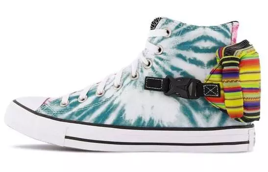 Кеды Chuck Taylor All Star Converse Buckle Up High 'Tie-Dye'