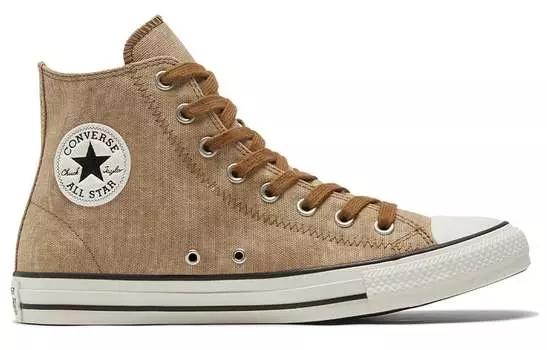 Кеды Converse Chuck Taylor All Star High 'Washed Canvas - Nomad Khaki'