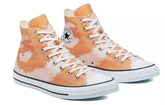 Кеды Chuck Taylor All Star Converse High 'Summer Wave - Washed Amber Ochre'