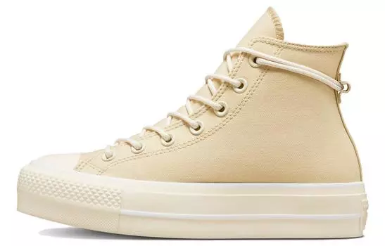 Кеды Chuck Taylor All Star Women's Converse Lift Platform Canvas High 'Oat Milk' Women's