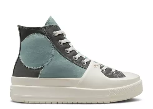 Кроссовки Converse Chuck Taylor All Star Construct High 'Colorblock - Tidepool', зеленый