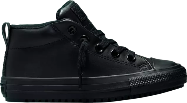 Кроссовки Converse Chuck Taylor All Star Counter Climate Mid GS Triple Black, черный