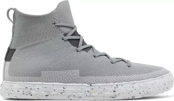 Кроссовки Converse Chuck Taylor All Star Crater Knit High Limestone Grey, серый