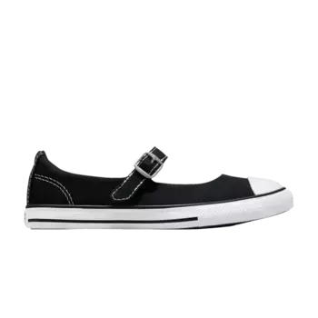 Кроссовки Converse Chuck Taylor All Star Dainty Mary Jane PS Black White, черный