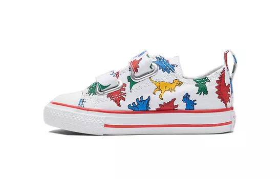 Сандалии Converse Chuck Taylor All Star Low Hook And Loop TD 'Dinoverse Print'