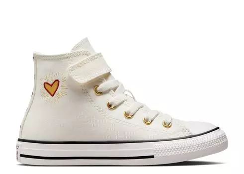 Кроссовки Converse Chuck Taylor All Star Easy-On High Ps 'Valentine'S Day 2023 - Vintage White', кремовый