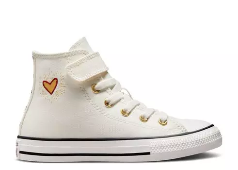 Кроссовки Converse Chuck Taylor All Star Easy On High PS, цвет Valentines Day 2023 Vintage White