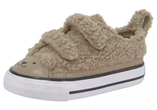 Кроссовки Converse "CHUCK TAYLOR ALL STAR EASY ON TEDDY", с застежками-липучками, цвет Sand
