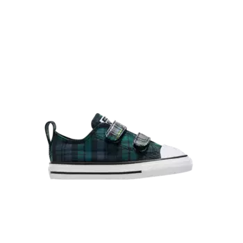 Кроссовки Converse Chuck Taylor All Star EasyOn Low TD Plaid - Dragon Scale Green, зеленый